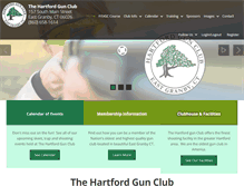 Tablet Screenshot of hartfordgunclub.com