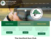 Tablet Screenshot of hartfordgunclub.org